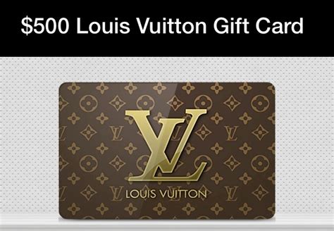 louis vuitton gift card online.